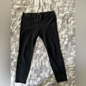 Loft black skinny pants
